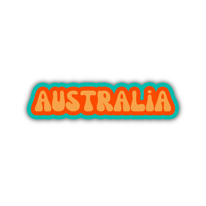 Australia Cloud Sticker