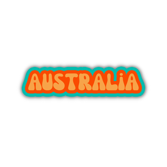 Australia Cloud Sticker