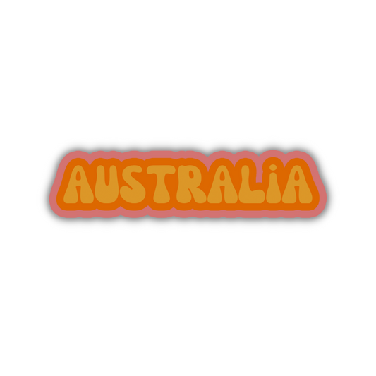 Australia Cloud Sticker