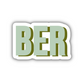 BER Double Layered Sticker