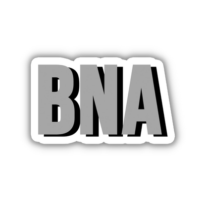 BNA Double Layered Sticker