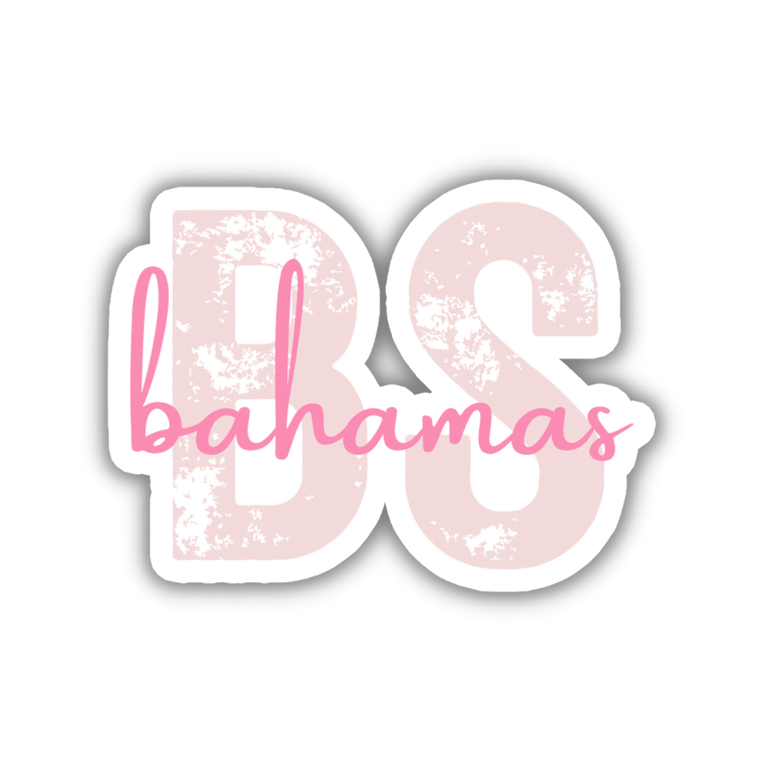 Bahamas Country Code Sticker – TravelBeeTags