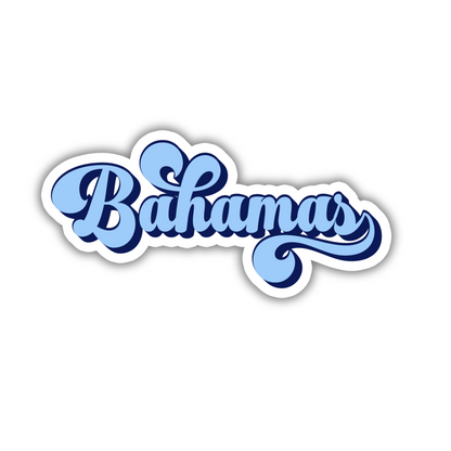 Bahamas Vintage Sticker