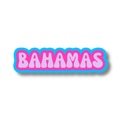 Bahamas Cloud Sticker