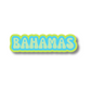 Bahamas Cloud Sticker