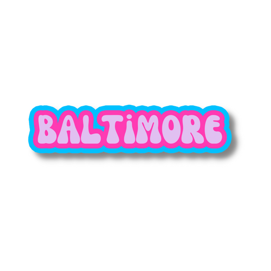 Baltimore Cloud Sticker