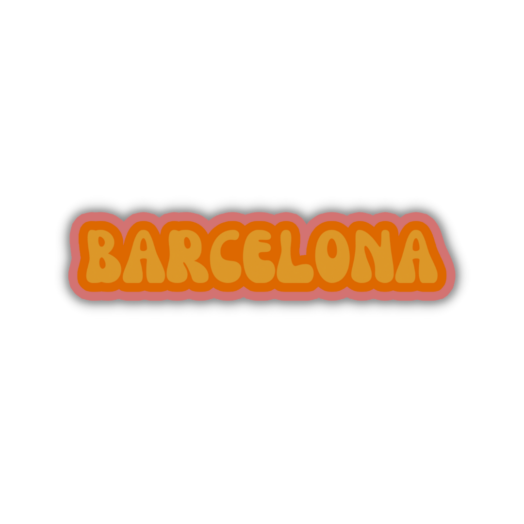 Barcelona Cloud Sticker