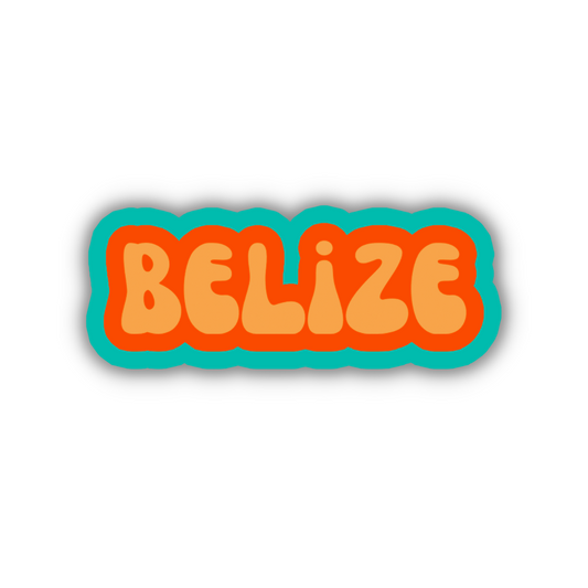 Belize Cloud Sticker