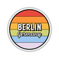 Berlin, Germany Circle Sticker