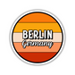 Berlin, Germany Circle Sticker