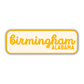 Birmingham, Alabama Retro Travel Sticker – Colorful Vinyl Decal for Laptop, Water Bottle & Luggage