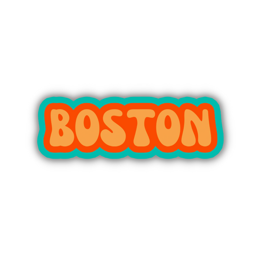 Boston Cloud Sticker