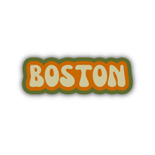 Boston Cloud Sticker