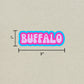 Buffalo Cloud Sticker