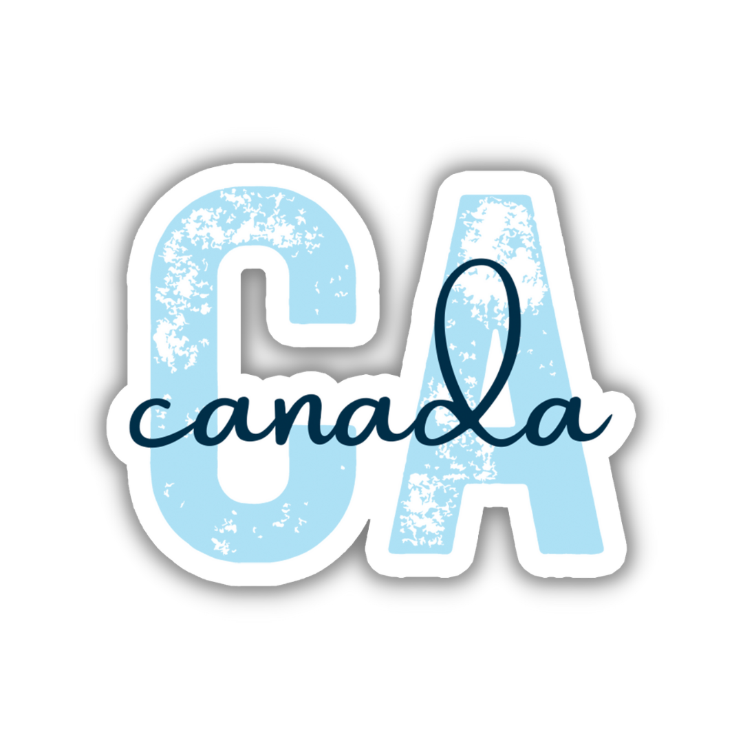 Canada Country Code Sticker