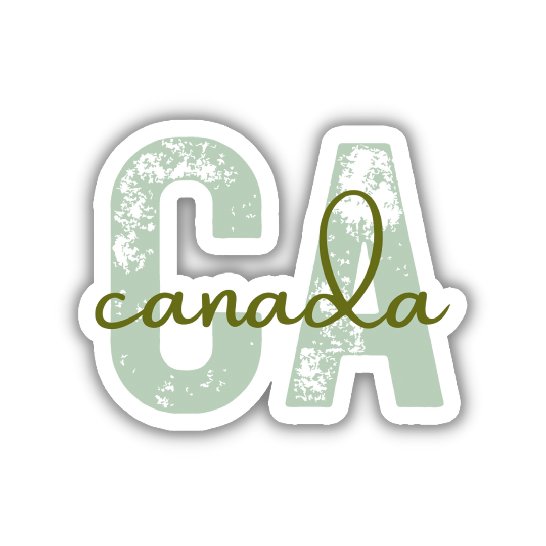 Canada Country Code Sticker