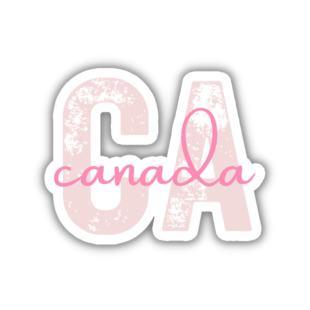 Canada Country Code Sticker