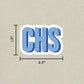 CHS Double Layered Sticker