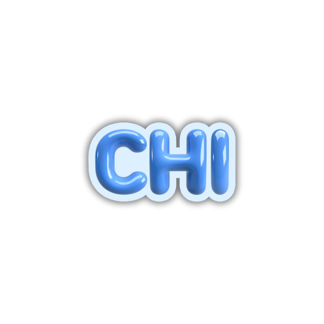 CHI Bubble Sticker