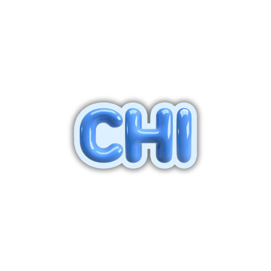 CHI Bubble Sticker