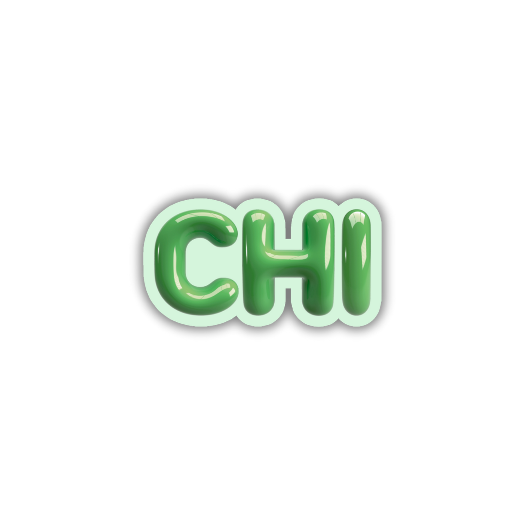 CHI Bubble Sticker