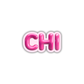 CHI Bubble Sticker