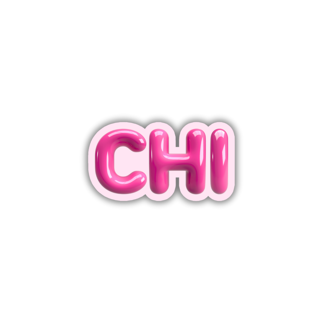 CHI Bubble Sticker