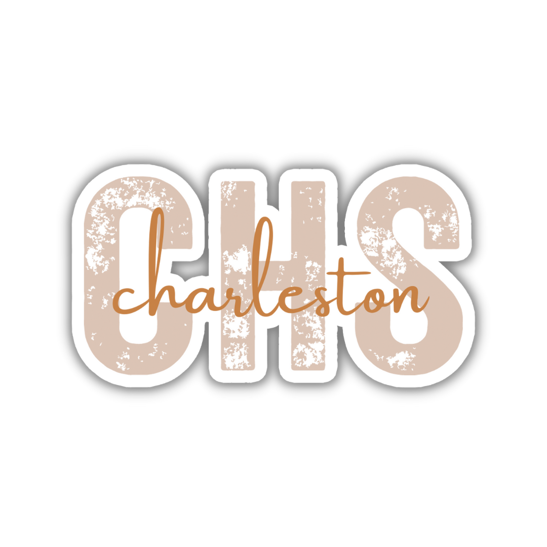 CHS Charleston Airport Code Sticker