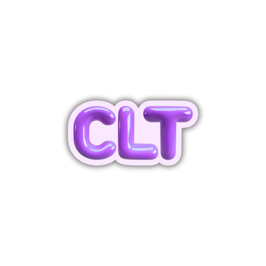 CLT Bubble Sticker