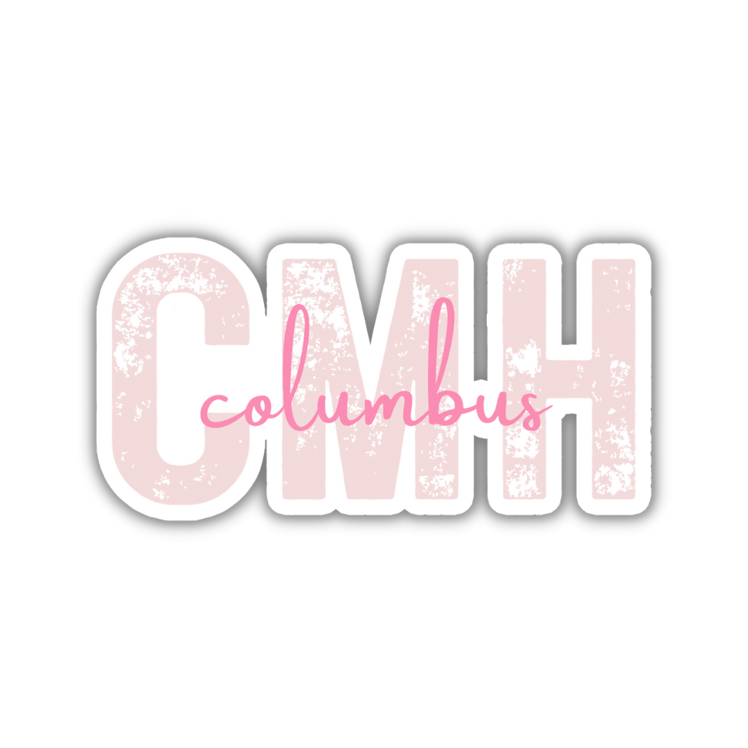 CMH Columbus Airport Code Sticker