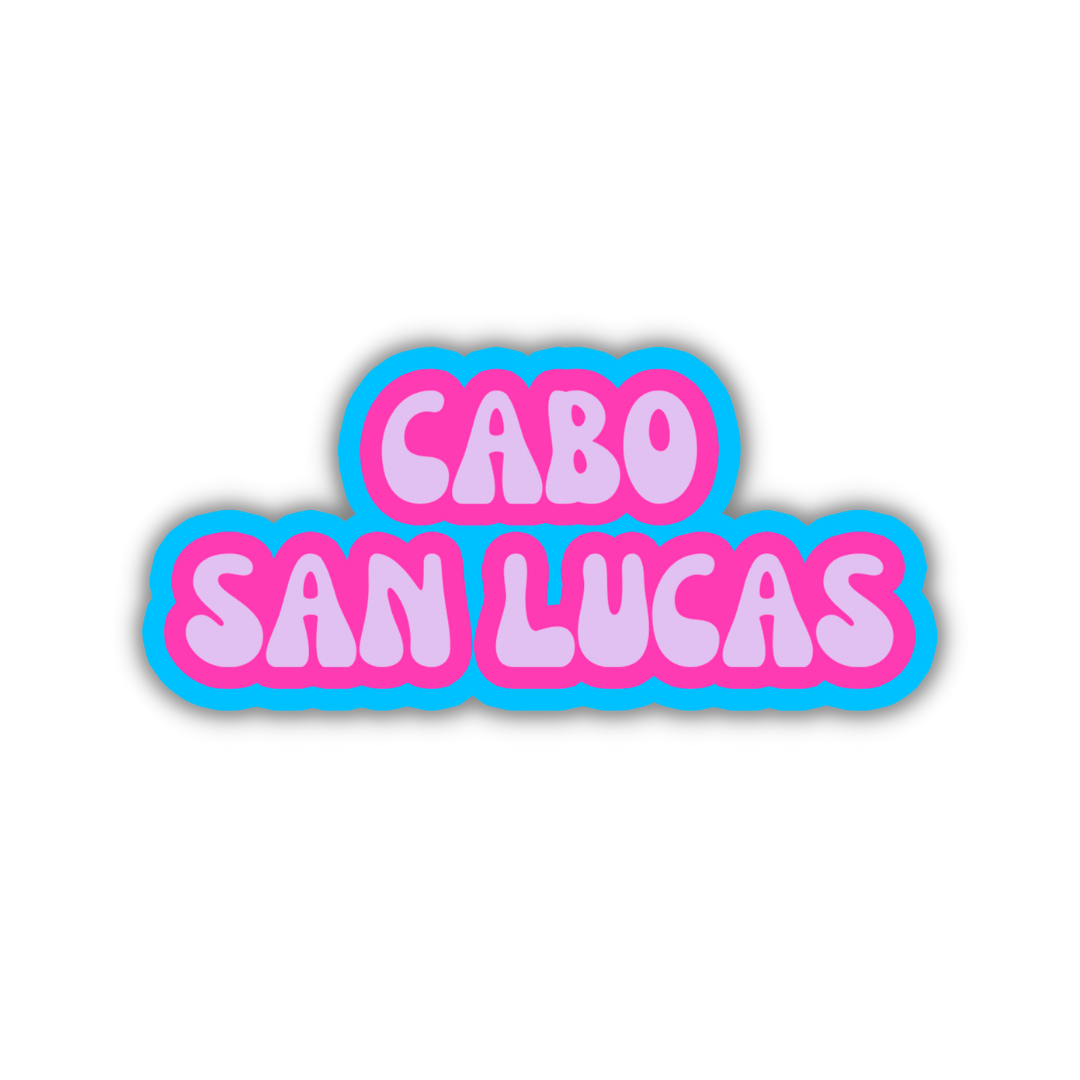 Cabo San Lucas Cloud Sticker
