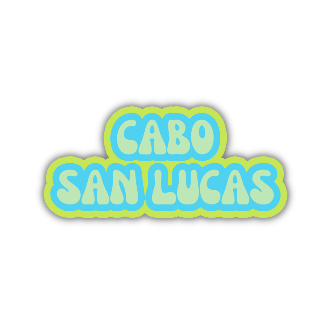 Cabo San Lucas Cloud Sticker