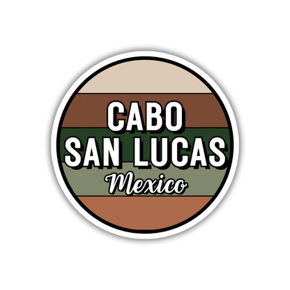 Cabo San Lucas, Mexico Circle Sticker