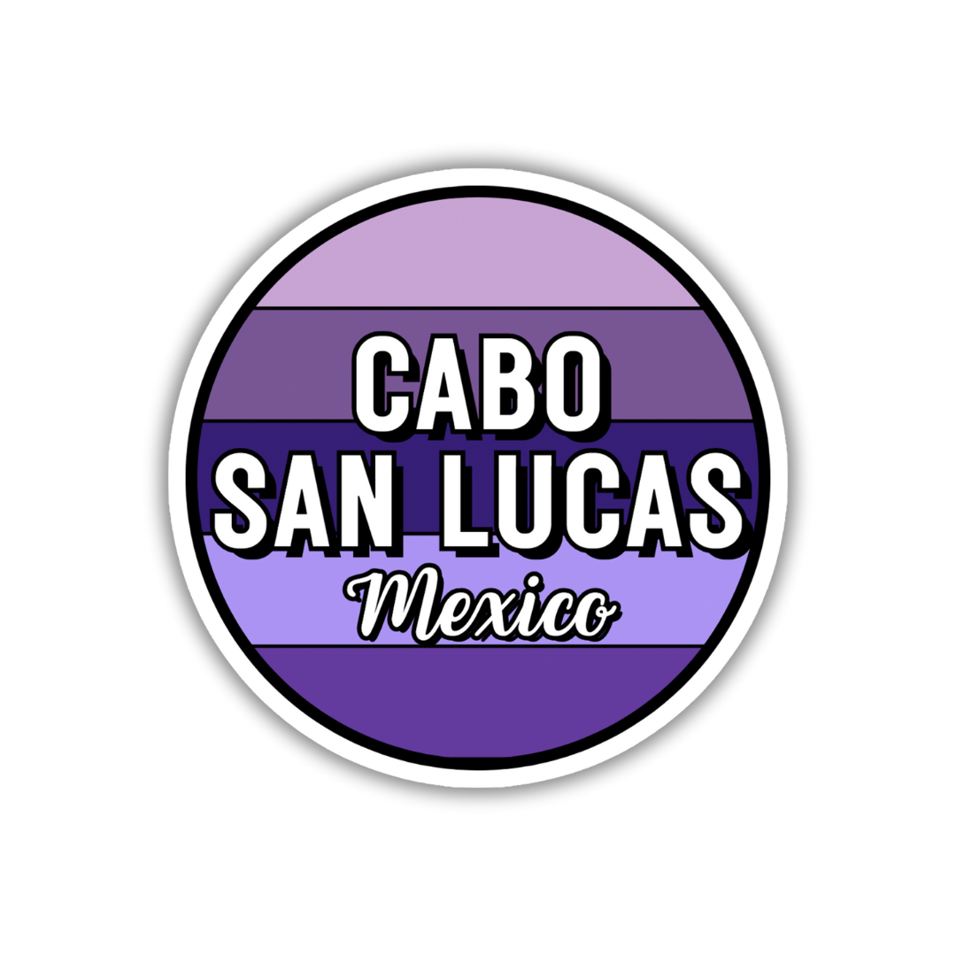 Cabo San Lucas, Mexico Circle Sticker