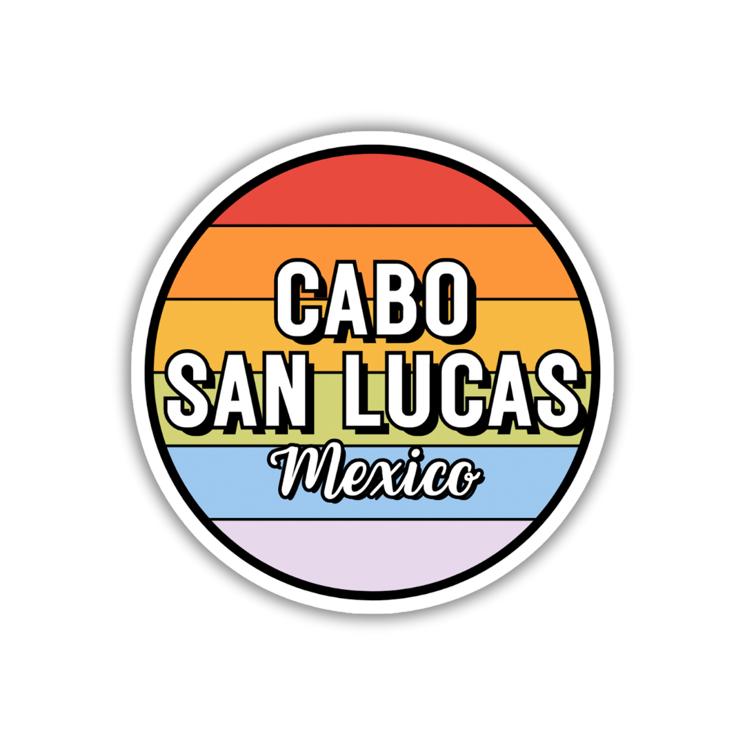 Cabo San Lucas, Mexico Circle Sticker