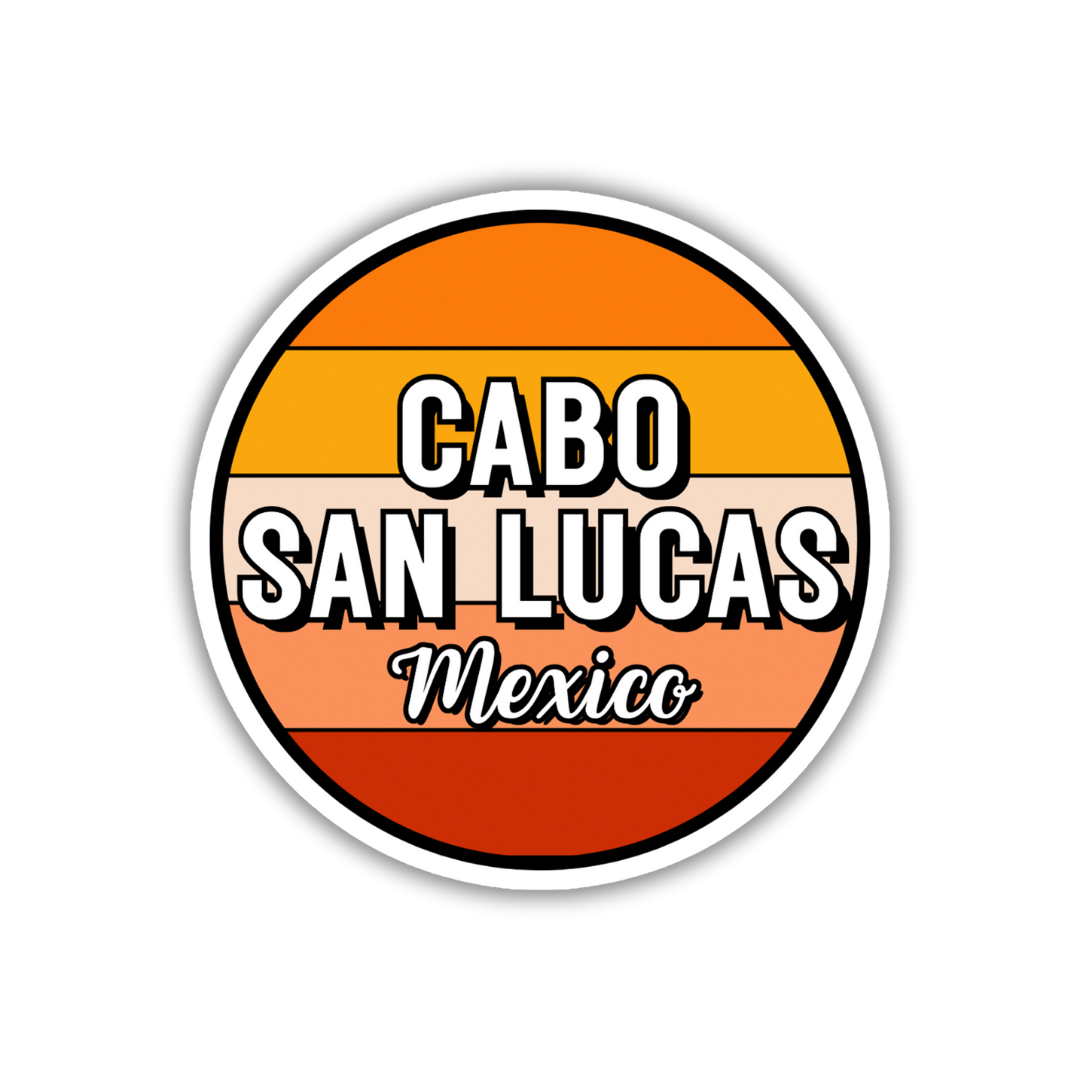 Cabo San Lucas, Mexico Circle Sticker