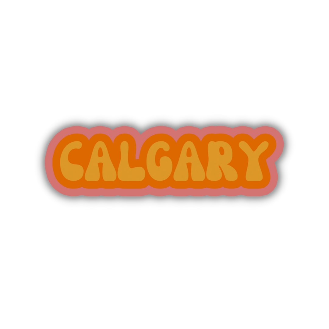 Calgary Cloud Sticker