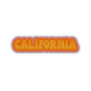California Cloud Sticker