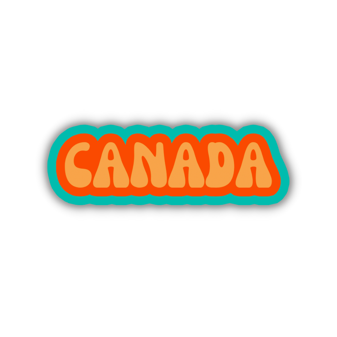 Canada Cloud Sticker