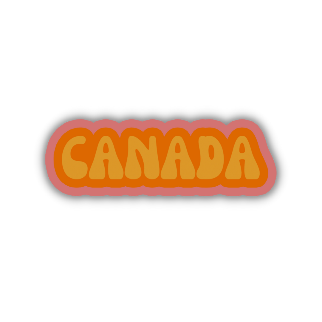 Canada Cloud Sticker