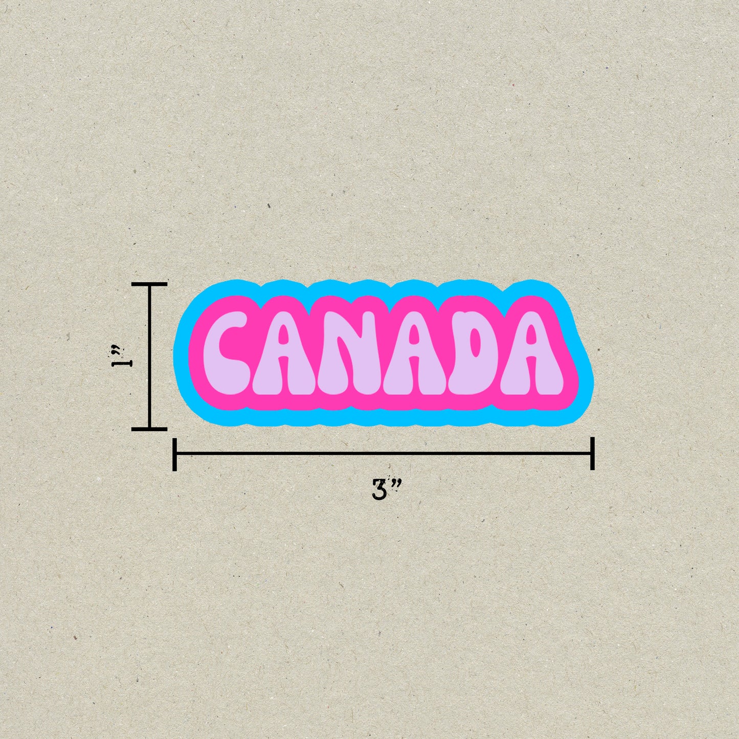 Canada Cloud Sticker