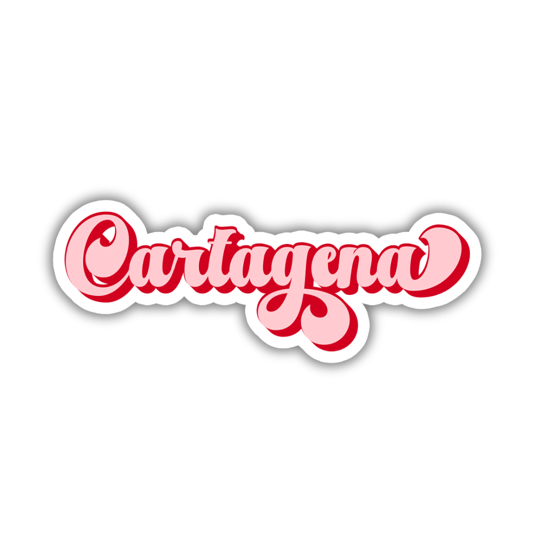 Cartagena Vintage Sticker