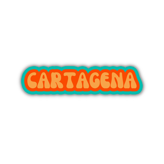Cartagena Cloud Sticker