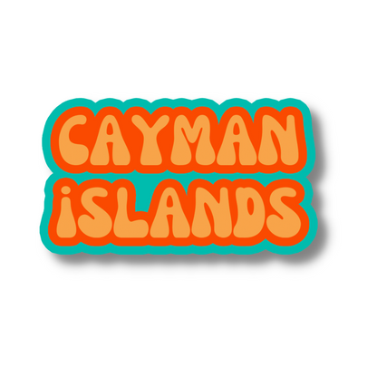 Cayman Islands Cloud Sticker