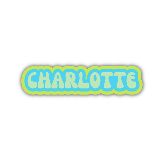Charlotte Cloud Sticker