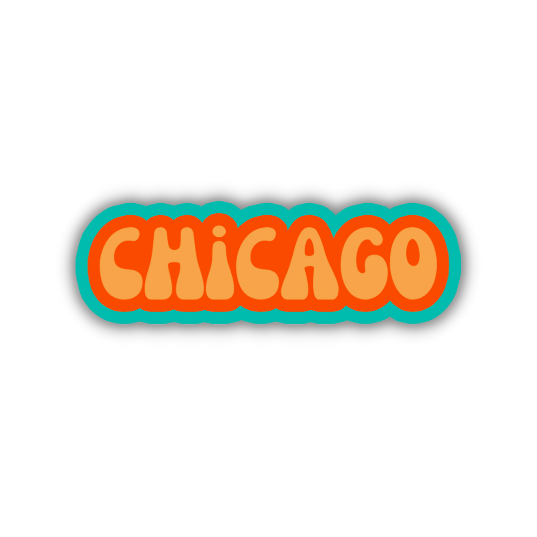 Chicago Cloud Sticker