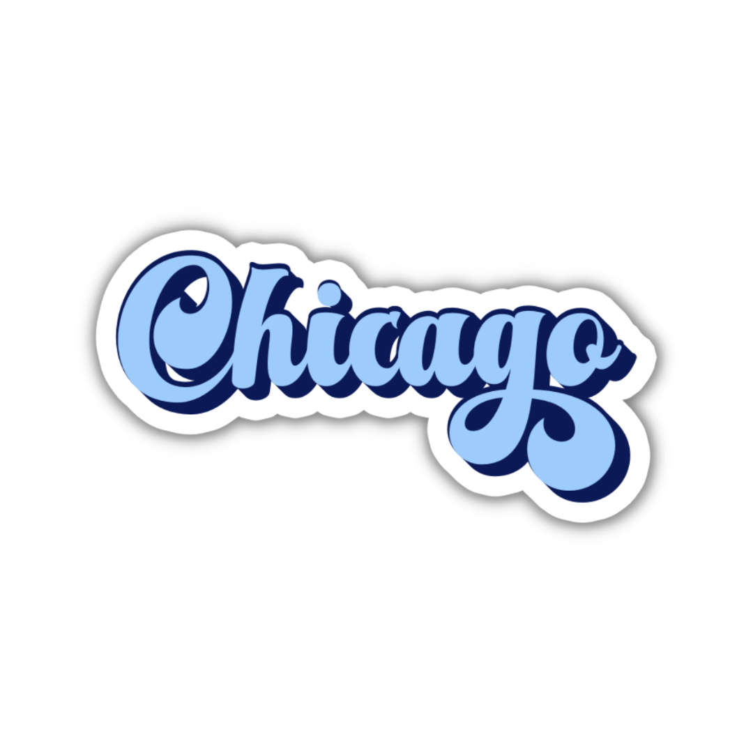 Chicago Vintage Sticker