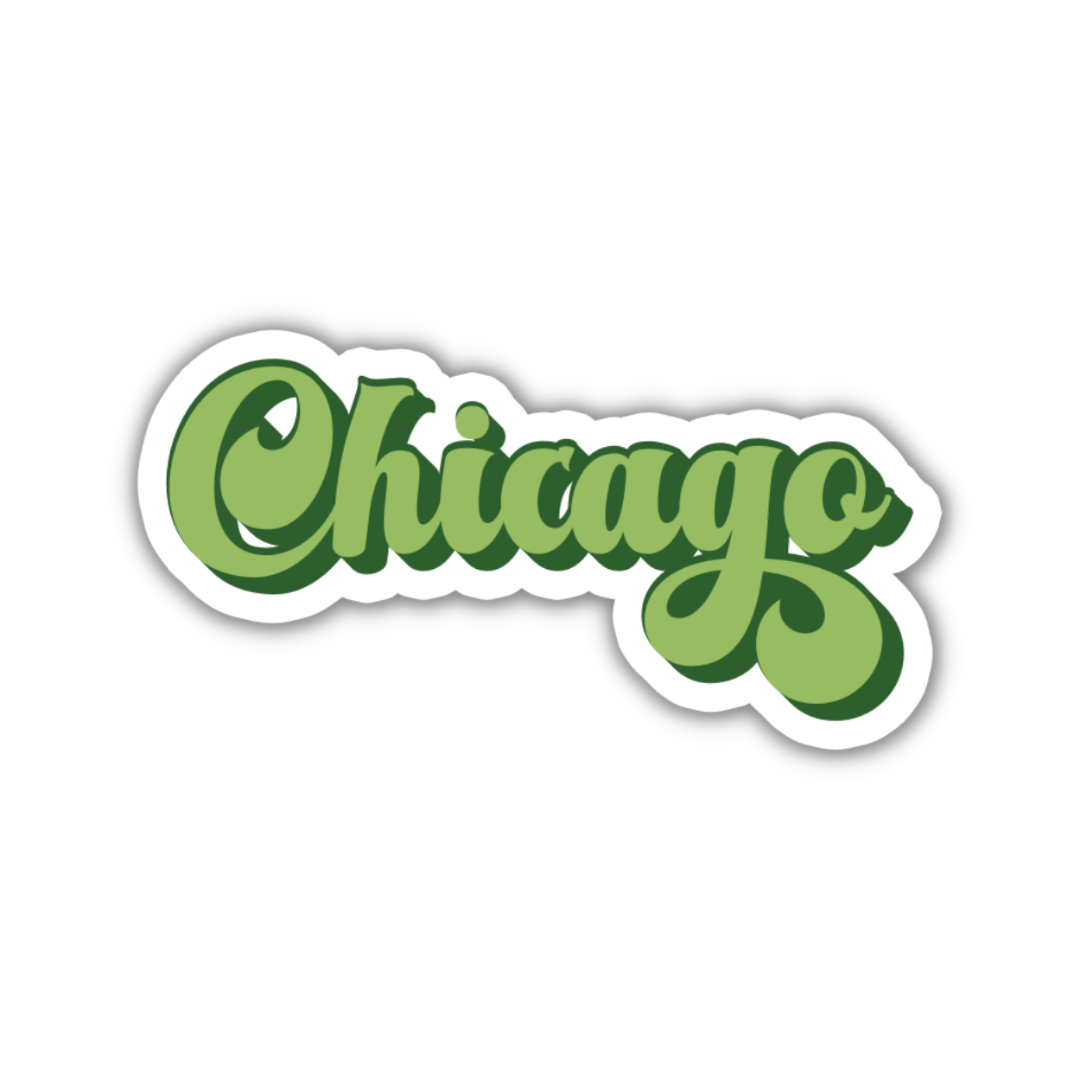 Chicago Vintage Sticker