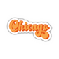 Chicago Vintage Sticker