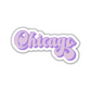 Chicago Vintage Sticker